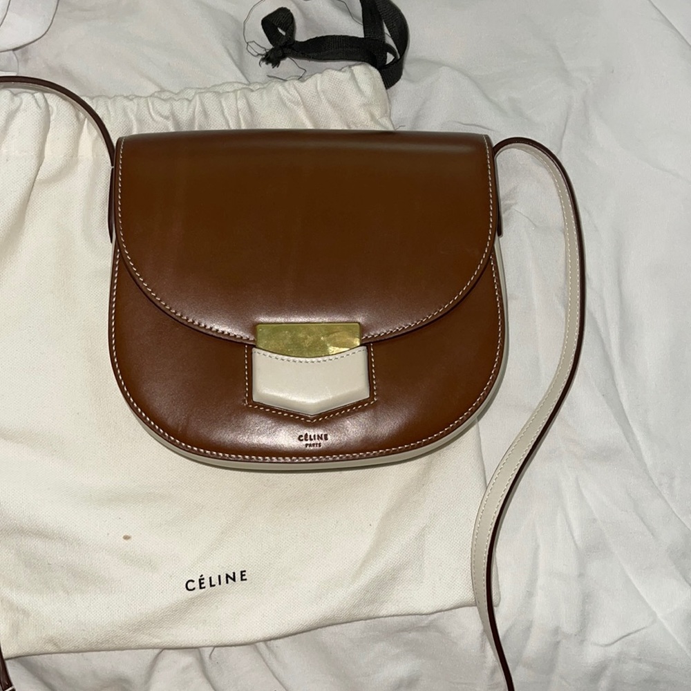 Celine Trotter Bag Chestnut color BrandNew